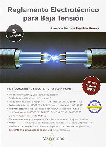 Reglamento Electrotécnico para Baja Tensión 5ªed.: 1 (MARCOMBO FORMACIÓN)