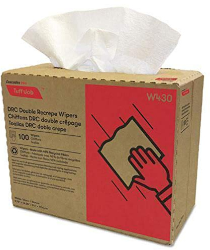 CSDW430 - Cascades Tissue Group Tuff-Job Double Recrepe Wipers