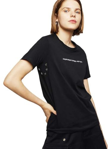 Diesel Sily WR Short Sleeve T-Shirt 2XS Black