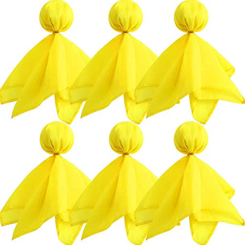 PPAPI Football Penalty Flags Bright Color Referee Flags for Football Match 6PCS