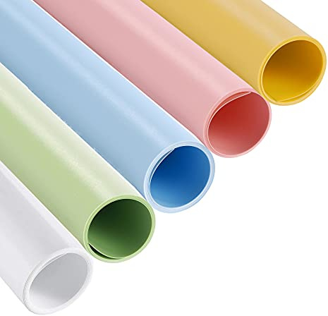 Selens PVC Hintergrund 70x150cm 5 Pcs Hintergründe Weiß Blau Rosa Gelb Grün wasserdichte Background für Fotografie Foto Food Lebensmittel Kosmetik Produkt Studio Video Backdrop | Weiß Blau Rosa Gelb Grün wasserdichte Background für Fotografie Foto Food Lebensmittel Kosmetik Produkt Studio Video Backdrop