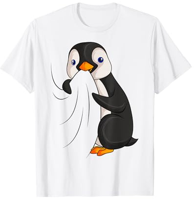 Pinguin Liebhaber Penguin Kinder Damen Mädchen T-Shirt