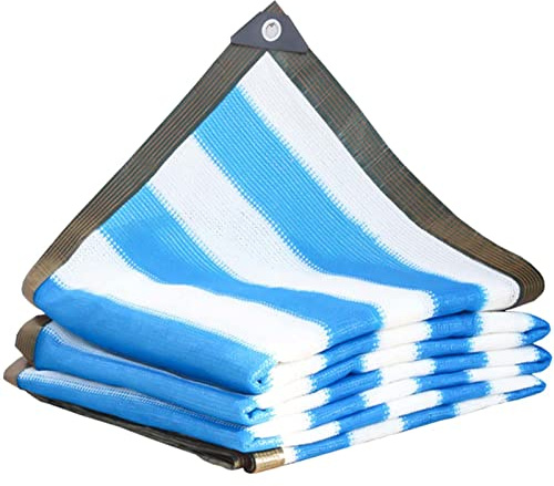Ombra Net Garden Serra Shade Net Rete UV Resistente Mesh 70% Ombreggiatura Tasso per fiori, piante, patio prato (B 7 x 7 m)