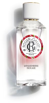 Roger&Gallet- Eau Parfumée Bienfaisante Gingembre Rouge - Parfum Frais aux Baies Roses, Gingembre et Benjoin - Fragrance Fraîche et Épicée - Inspirée de la Formule Originelle de l'Eau de Cologne