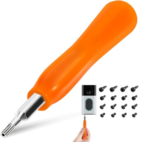 Screwdriver for Ring Doorbell, CTYUKHS Video Doorbell Screwdriver Replacement for WiFi Password Reset and Battery Change, Doorbell Screws Screwdriver Set Fits for Video Doorbell Video Doorbell 2 & Pro