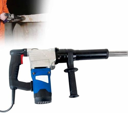 Elektrische Rostentfernungswaffen, 1100W Hochleistungs -Industrie -Nadel -Skalier -Handheldnadel -Derusting -Waffen -Elektro -Jet -Meißel zum Entfernen von Rost, Schweißschlackfarbe Stahlrohr