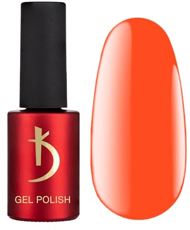 UV Nagellack Gel für Nägel - Orange Neon - Gel Nail Polish UV-LED -7ml- langlebig - Glanz Maniküre - DIY Nageldesign - Farbe GelNägel Manicure