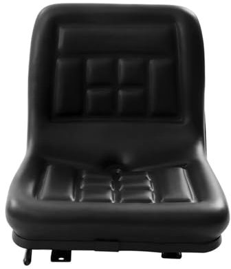 YDYAENIO Sedile Trattore Sedile Universale Nero for trattorino da Giardino con Sospensione ergonomica for Carrello elevatore Trattore Trattore Carrello elevatore Sedile