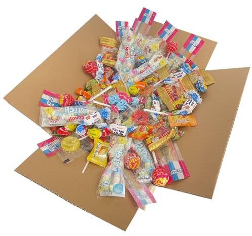 Selezione CandyFrizz - Mega Confezione da 200 Dolci, Caramelle e Candy Incartati Singolarmente per Compleanni, Piñata, Feste per Bambini, Natale, Halloween