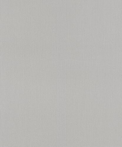 Rasch Carta da parati 312379 - Carta da parati in tessuto non tessuto, tinta unita, con superficie strutturata e effetto tessuto, 10,05 m x 0,53 m (lunghezza x larghezza)