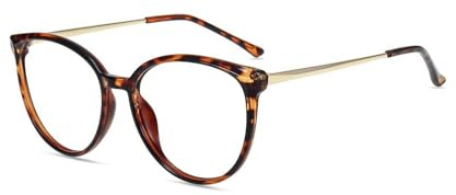 Firmoo Anti Blaulicht brille Damen Übergroß Blaulichtfilter Computer Blaulicht Schutzbrille ohne Sehstärke