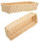 WEKADRIN 2Piezas Cesta de Almacenamiento de Ratán para Utensilios Organizador Multifuncional de Cubiertos Soporte Elegante para Cubertería para Cocina y Decoración del Hogar