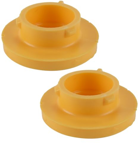 Enwye Lot de 2 Ressorts hélicoïdaux arrière, amortisseurs en Caoutchouc, Support supérieur de Remplacement 2037363 BV2C5599AB, Convient pour Fiesta VII VI Ecosport B Max