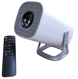 Mini Proiettore 4K Supporta Android 11, Smart Projector 5G WiFi 6 BT 5.4, Mini Proiettore Full HD 1080P Supporta 200ANSI 8000L Auto Orizzontale