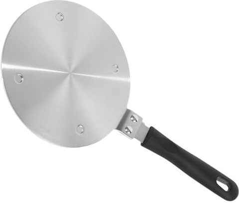 Toyvian Adaptateur Plaque Induction Inoxydable Épaisse Plaque Diffuseur Chaleur pour Cuisinières à Induction et Gaz Conductivité Thermique Rapide et Répartition Uniforme