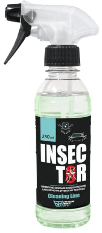 Resin Bike Care - Insector - Insektenentferner 250 ml, Reinigungsspray für Motorrad und Auto, Helme, Visiere, Windschilde, Scheinwerfer, Stoßfänger und Motorhaube, Ohne Streifen