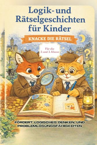Logik- und Rätselgeschichten für Kinder. Für die 2. und 3. Klasse.: Spannende Denkaufgaben zum Knobeln und Miträtseln