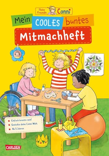 Conni Gelbe Reihe (Beschäftigungsbuch): Mein cooles buntes Mitmachheft