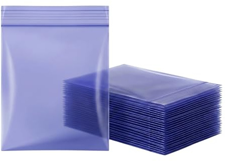 Druckverschlussbeutel, 30 x 30 mm, Blau, 200 Stück