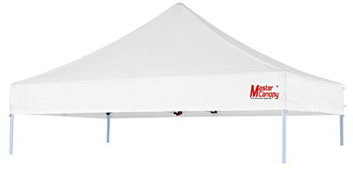 MASTERCANOPY Ersatzdach für Pavillon,Sofortige Abdeckung des Überdachungszeltes,2.5X2.5M,Weiß