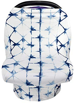 Stillbezug zum Stillen, dehnbarer Autositzbezug für Babys, weiche atmungsaktive Stillabdeckung, Kinderwagen-Abdeckung, Einkaufswagen-Abdeckung, Mehrzweck-Hochstuhlbezug, Babyparty-Geschenke