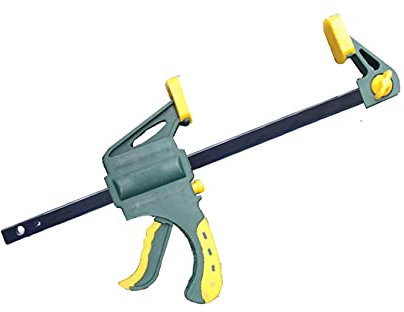 Quick Grip Clamp Set, 6/4/2Pcs 4inch F Woodworking Clip Heavy Duty Ratchet Bar Clamp Strong F Clamps Clips Woodworking Tool DIY Hand Woodworking (Size : 6pcs)