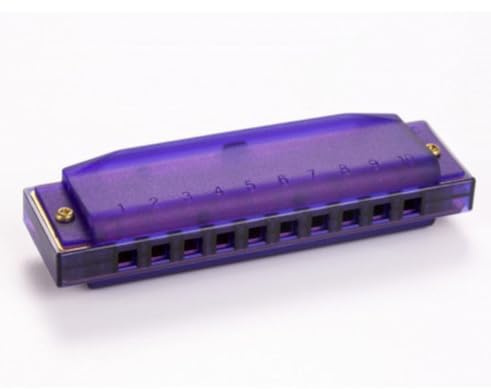 Hohner M1110P Translucent Purple Harp
