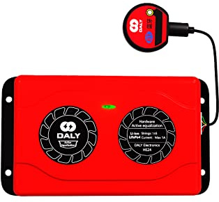 DALY Équilibreur Actif BMS avec BT, égaliseur de Batterie au Lithium 16S avec Bluetooth, équilibreur de Tension de Batterie BMS 1A Li-ION Lifepo4, égaliseur de véhicule à énergie Nouvelle