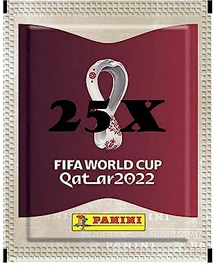 Panini FIFA World Cup Qatar 2022 Official Sticker Series (25 x Sticker Bags)