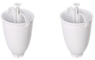 2 set Donut Maker Maschine Kunststoff Tragbare Teig Herstellung Spender DIY Form Küche Backen Werkzeuge