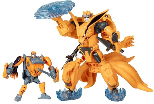 Transformers Collaborative Naruto Shippuden, Kurama & Gamakichi, Anime Toys, Action Figures, 8+