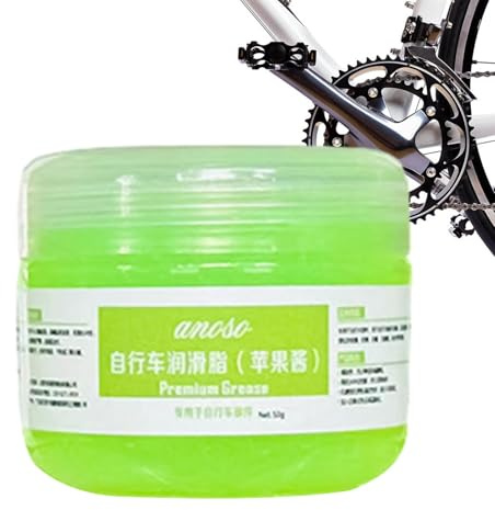 Grasso per cuscinetti bici,Grasso per pedali bici | Grasso per cuscinetti da 50 g,Lubrificante per catena per mountain bike, professionale, impermeabile, resistente agli agenti atmosferici, ultra appi