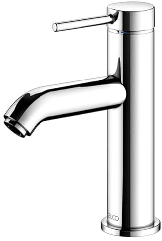 Keuco IXMO Soft Einhebel-Waschtischmischer 100, ohne Zugstangen-Ablaufgarnitur, Ausladung 114 mm, 59502, Farbe: Verchromt