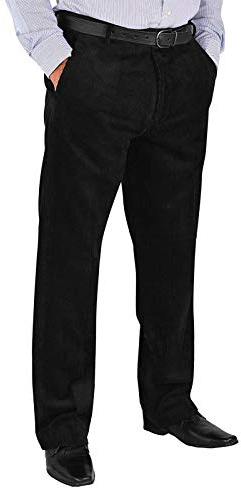R G Clothing Men's Big Size Smart Casual Cord/Corduroy Trousers/Pants Size 30-56