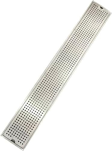 Stainless Steel Kegerator Beer Drip Tray Portable Detachable Surface Mount Tray for Home Bar Parties 31 Inch.