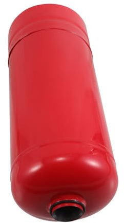 Gatuida Corpo Estintore Ricaricabile in Acciaio 2 Kg Bombola Estintore Vuota per Sicurezza Domestica e Officina per Piccoli Spazi e Uso Cucina
