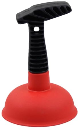 Déboucheur de canalisation, ventouse avec support | Pompe à pompe avec étagère | Pompe puissante et robuste pour toilettes, douches, lavabos, baignoires, salle de bain, cuisine, salle de bain