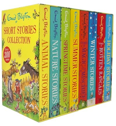 Collezione di racconti brevi Cofanetto da 8 libri di Enid Blyton (Animali, Natura, Primavera, Estate, Magia e malizia, Inverno, Mascalzoni marci e Storie di vacanze)
