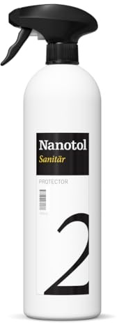 Nanotol Sanitär Protector - Nanoversiegelung für alle Oberflächen im Badezimmer (Glas, Badkeramik, Chrom)