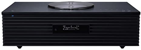 Technics Sc-c70mk2egk Ottava Black Hi-fi All-in-One Dab CD USB Aux BT Airplay2 Multiroom WiFi 100 W