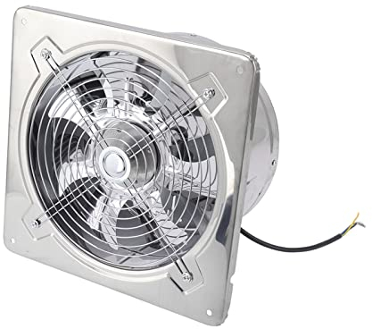 knitting machine Ventilateur D'extraction Multifonction en Acier Inoxydable, 220V, 120W, pour Cuisine, Ateliers, sous-sols, Entrepôts, Appartements