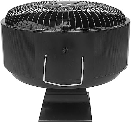 Moreeulsi Ventilador Alimentado por Calor, Ventilador de leña no eléctrico, Ventilador silencioso con Dispositivo de Seguridad para Estufa de leña, Estufa de pellets, Quemador de leña