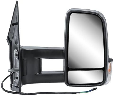 Außenspiegel Rechts BeiFahrerseite Spiegel Manuelle ohne Beheizbar mit Blinker Langer Arm Für Mercedes Sprinter 906 VW crafter 2006-2018