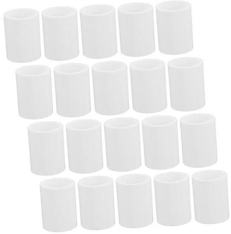 OFFSCH 20pezzi Raccordi PVC per Adattatori Accoppiamento Impermeabili e Facili Installare per Applicazioni Domestiche e Industriali Compatibili