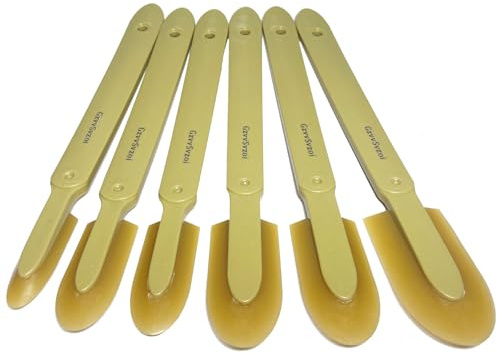 Kit de herramientas de calafateo de lechada, 6 piezas de herramientas de acabado de calafateo de goma, espátula selladora, espátula lisa para cocina, baño, ventana, azulejos de cerámica