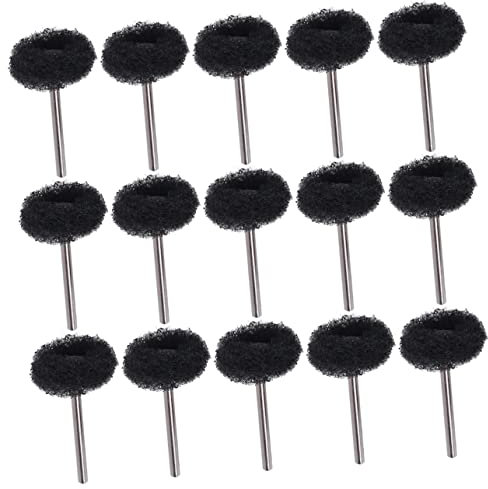 DOITOOL 50stücke Schleifkopf Aus Scheuerschwamm Doppelschichtiger Polierkopf Schleifpad-polierer Zum Polieren Verschiedener Rauer Oberflächen Von Holz Und Metallmaterialien Für