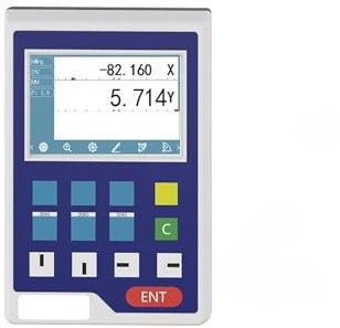 KONGMM Linear Scale, Magnetic Grating Ruler Encoder Small Lathe Display Encoder DRO Signal Optical Linear Scale Balance Milling Machine for DRO Tools Lathe Milling(YH800-2A)