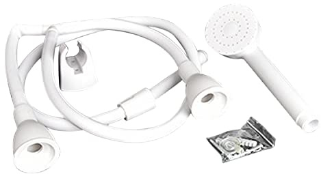 Doccia portatile in ABS PVC TPR con tubo da 1 m per la pulizia degli animali domestici, ugelli autopulenti, facile installazione, ampia applicazione in cucina, bagno, salone, lavandini