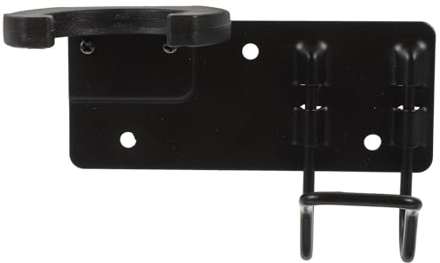 Mikrofonhalterung aus Eisen für Wandmontage mit Schraube Schwarz | Metall mit Gummi, Platzsparende Bauweise, Stabile Halterung für Ktv Mikrofone