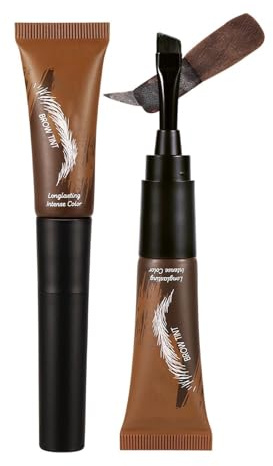Tinte para Cejas,A Prueba de Sudor y Larga Duración - Gel de Cejas de Fácil Pelado | para Mujeres, Jóvenes, el Trabajo, la Escuela, Viajes, el Hogar, Salón de Belleza